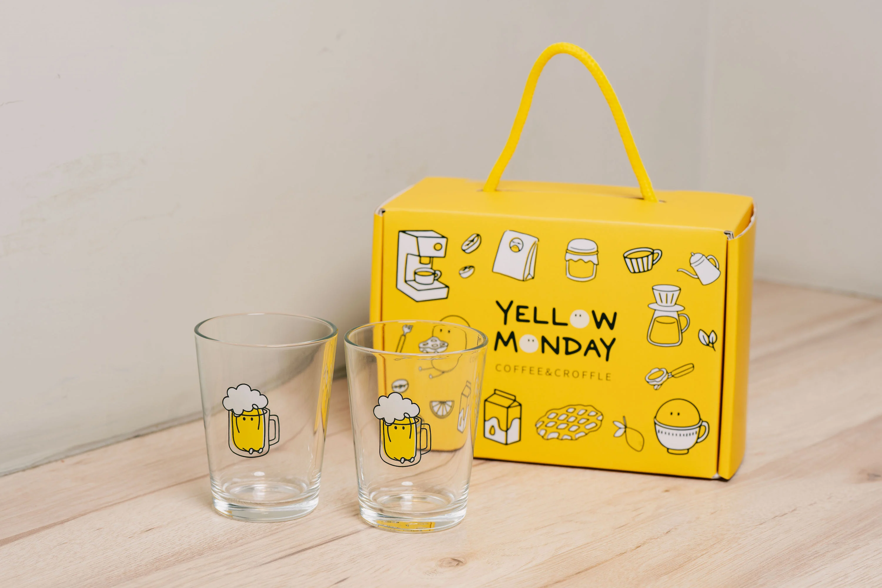 熱炒杯雙入禮盒＿yellowmonday